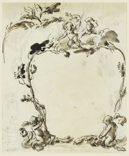 Drawing, Designs for Cartouches