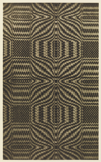Book Illustration, A Book of Hand-woven Coverlets, Hickory Leaf