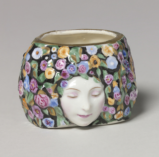 Woman's Head (Two Faces) Salt Dish