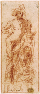 Drawing, Study for the Sculpture "Autumn" for the Château de Wideville