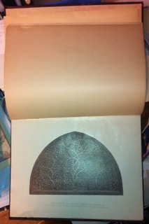 Book, Copy of One of the Bhudder Windows at Ahmedabad, plate IV from Indian Domestic Architecture