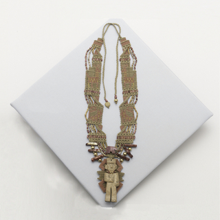 Michoacan Bone Figure Necklace