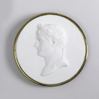 Portrait Medallion of Napoleon I Portrait Medallion