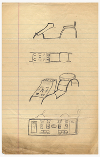 Sketch For Stool For Use With Brannock Device (USA)