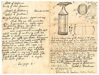 Sketch For A Safety Razor With Notes (USA)