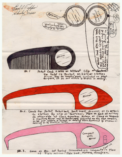 Sketches For Comb Designs (USA)