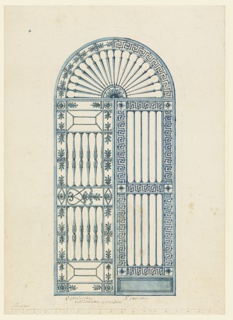 Drawing, Alternative Designs for a Metal Gate