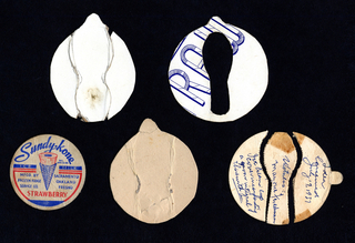 Cardboard Mock-ups For Ice Cream Cup And Spoons (USA)