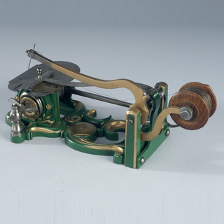 Patent Model For A Sewing Machine, Patent No. 9,041 (Watertown, Connecticut, USA)