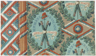 Sidewall And Attached Border, République Française Liberté Égalité