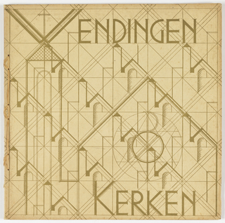 Magazine Cover, Wendingen, vol. 12, no. 11/12