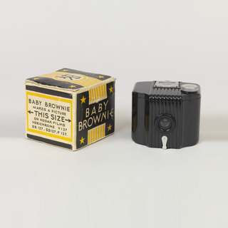 Baby Brownie Camera and Packaging Camera