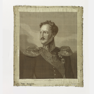 Portrait Of Czar Alexander I (Russia)