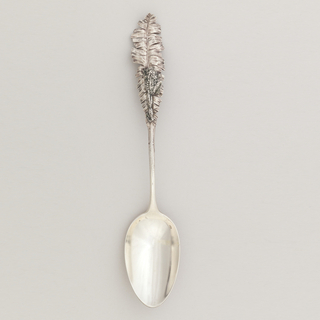 Dessert Spoon with Toad Spoon
