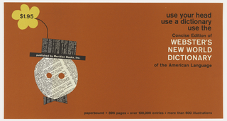 Book Cover, Concise Edition of Webster's New World Dictionary of the American Language