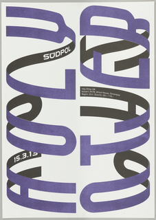 Poster, Holy Other, Südpol