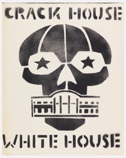 Poster, Crack House White House
