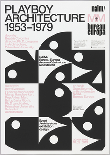 Poster, Playboy Architecture 1953-1979