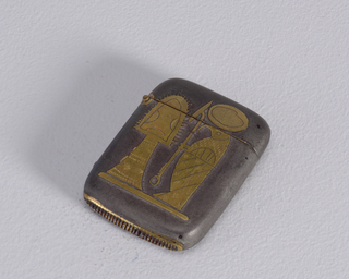 Egyptian Motifs Matchsafe