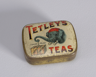 Advertisement for "Tetley's Teas" Matchsafe