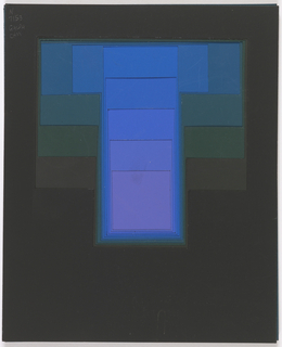 Book Illustration, Karl Gerstner: Color Sound 15, Color pattern