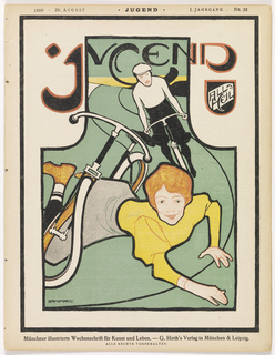 Magazine Cover, Jugend, vol. 1, no. 26