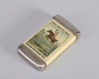 First Over the Bars Matchsafe