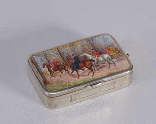 Hunting Scene Matchsafe