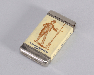 The Security Lightning Rod Company Matchsafe