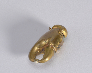 Lobster Claw with Pearl Matchsafe