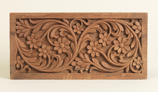 Sample Panel, Carved Wood