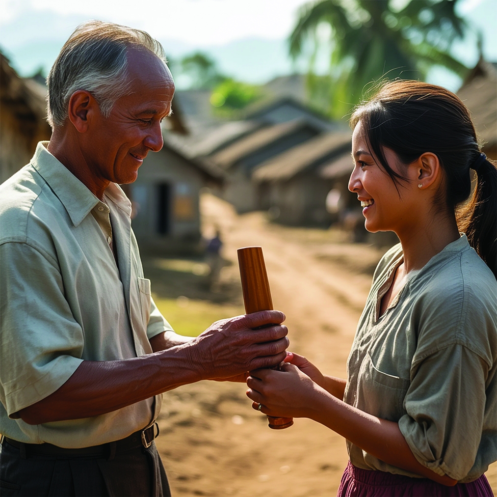 Handing off the baton