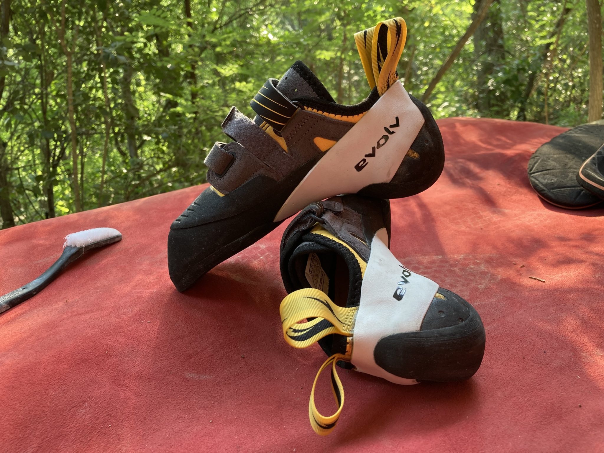 Evolv Shaman Climbing Shoe Review AllAround Rock Warrior GearJunkie