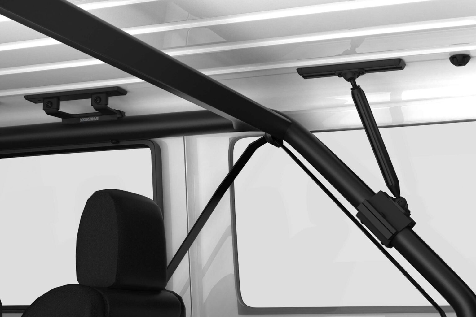 Yakima RibCage Internally Supported System for Jeep Roof Storage