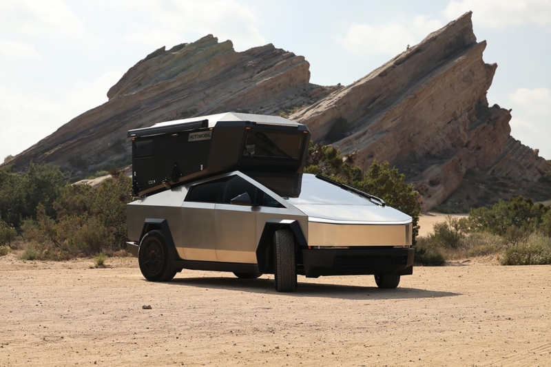Tesla Cybertruck Camper You Can Buy With Bitcoin: Meet the Hotomobil CyberGlad