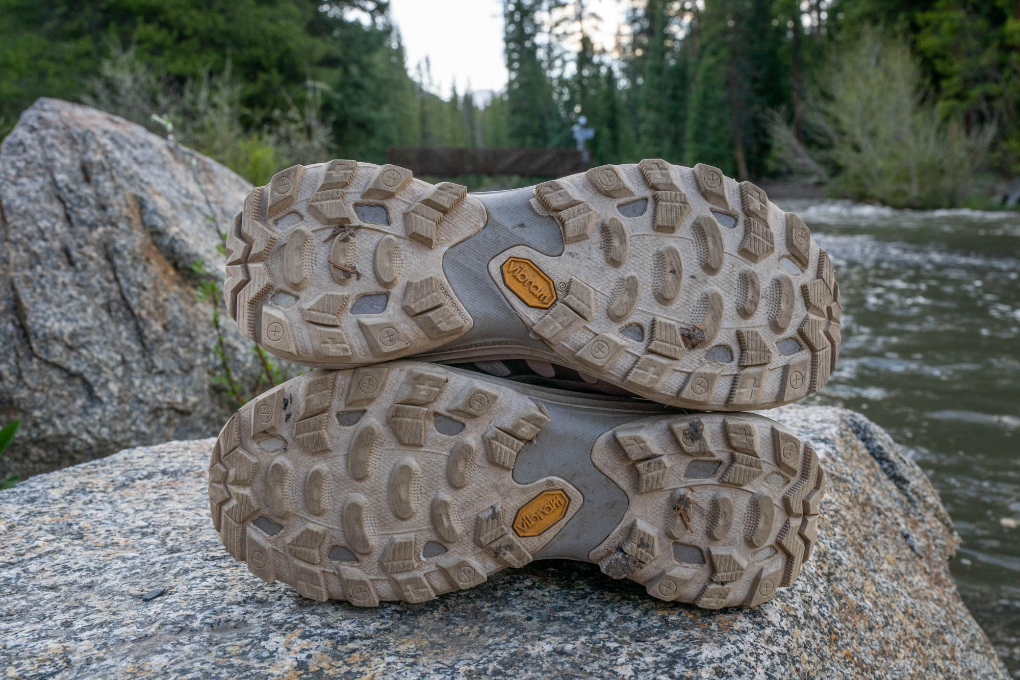 soles on Merrell Moab Speed 2 Mid GTX