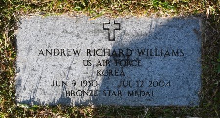 WILLIAMS, ANDREW RICHARD (VETERAN KOR) - Vernon County, Louisiana | ANDREW RICHARD (VETERAN KOR) WILLIAMS - Louisiana Gravestone Photos