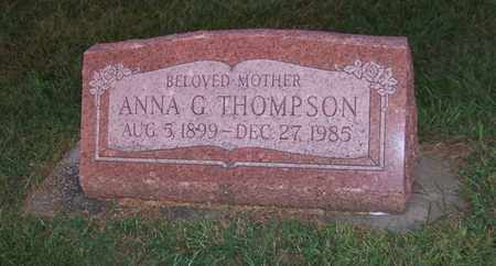 THOMPSON, ANNA - Branch County, Michigan | ANNA THOMPSON - Michigan Gravestone Photos