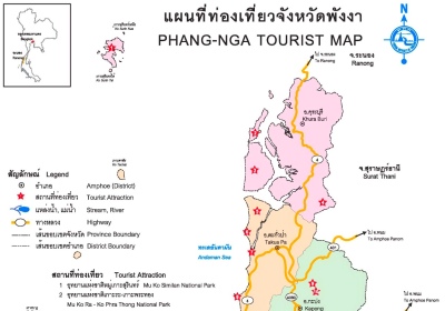 90km northwest of Phuket Thailand