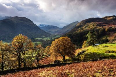 Borrowdale Valley England