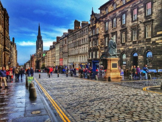 The Royal Mile Edinburgh