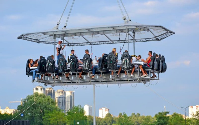 Dinner in the Sky Kiev