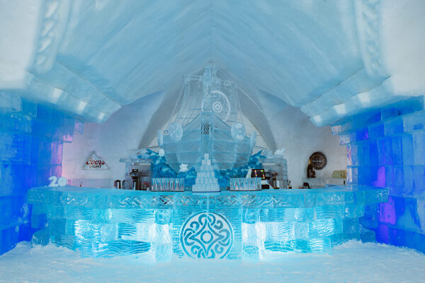 Ice Bar at Hotel de Glace