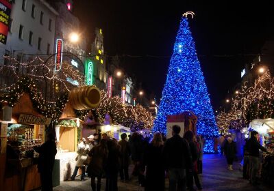 Wenceslas Square Christmas Market