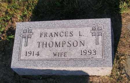 THOMPSON, FRANCES L - Lincoln County, South Dakota | FRANCES L THOMPSON