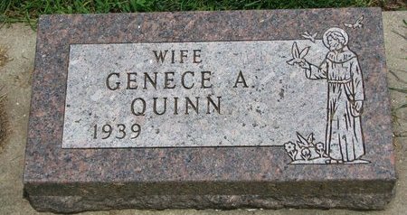 QUINN, GENECE A. - Union County, South Dakota | GENECE A. QUINN - South Dakota Gravestone Photos