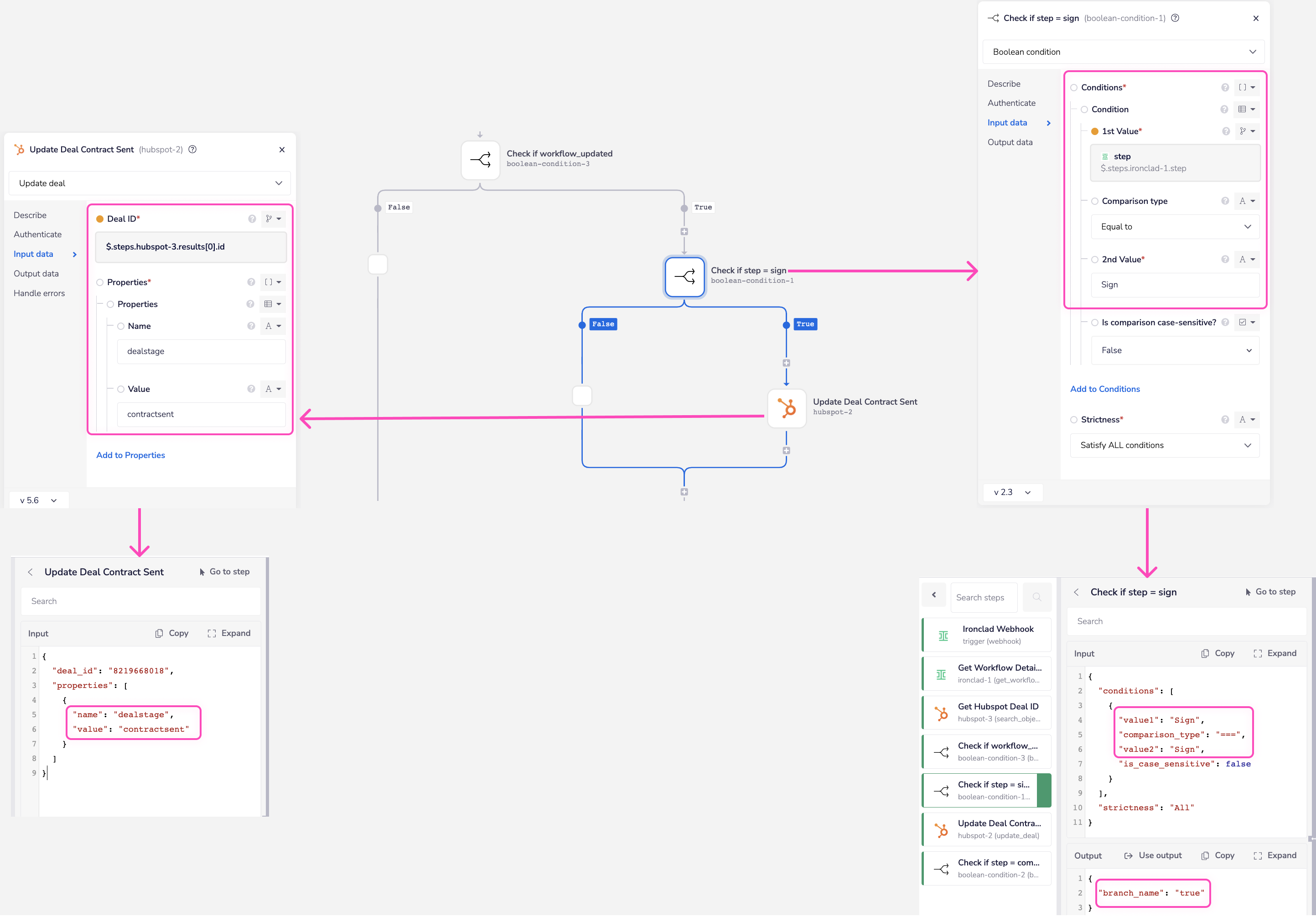 check-if-step-equal-sign