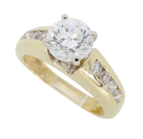 IGI Certified .96CT Diamond Engagement Ring