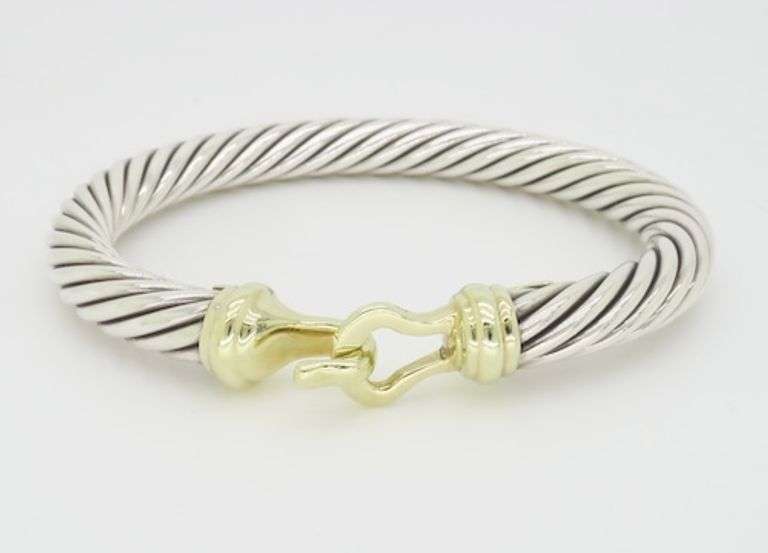 David Yurman Buckle Bangle Bracelet