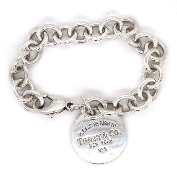 Tiffany & Co round return to Tiffany bracelet